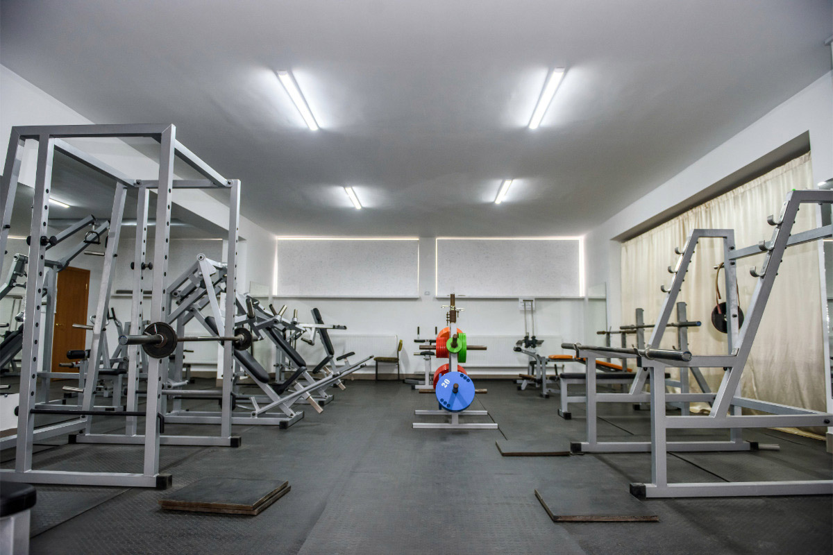Gym Equipment with Lighting