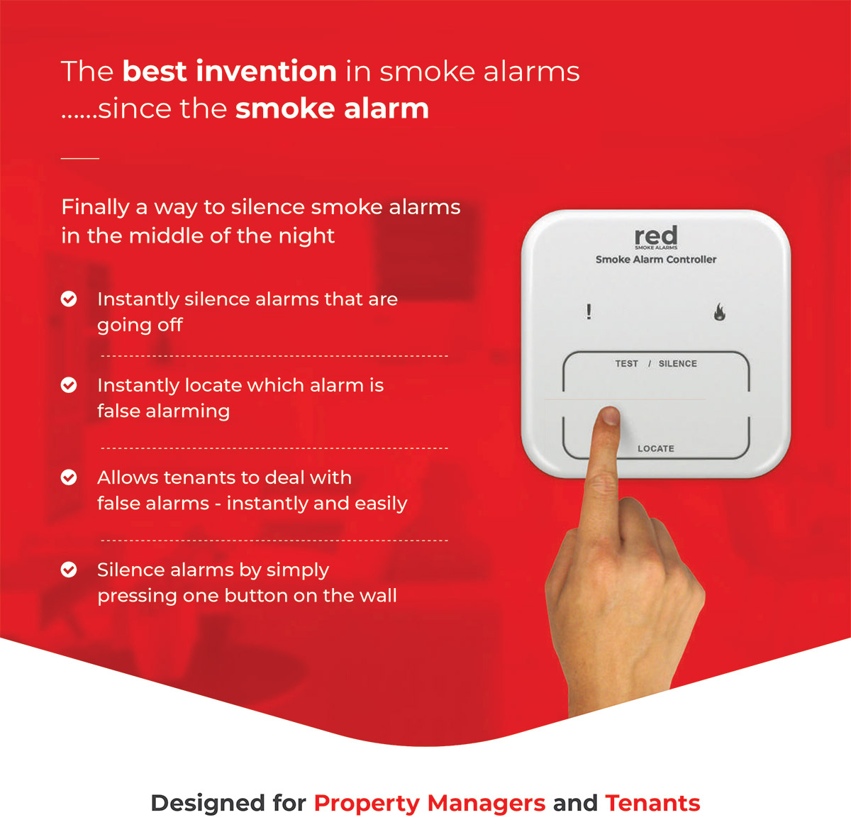 Red Smoke Alarm Controller
