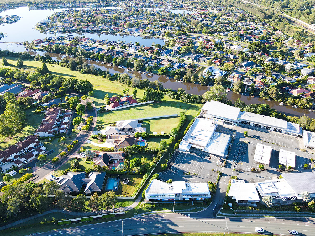 Helensvale Aerial View